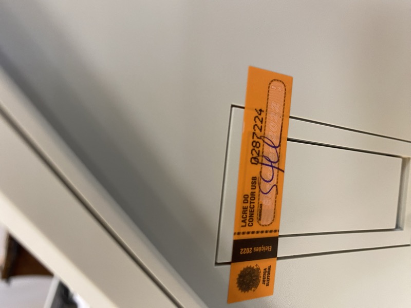 Urna eletrônica — foto 1